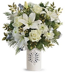 White Snowflake Bouquet 